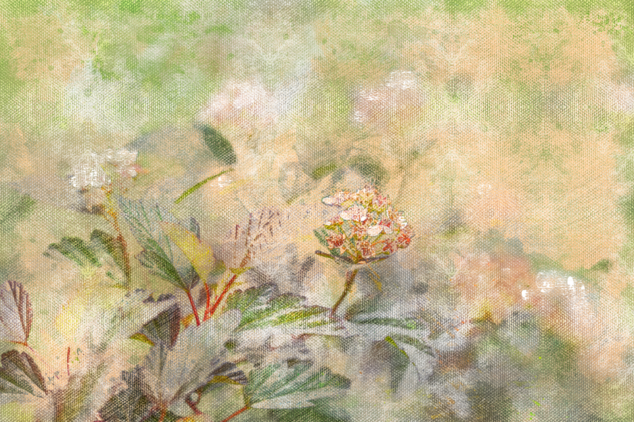 Floral Vintage Background