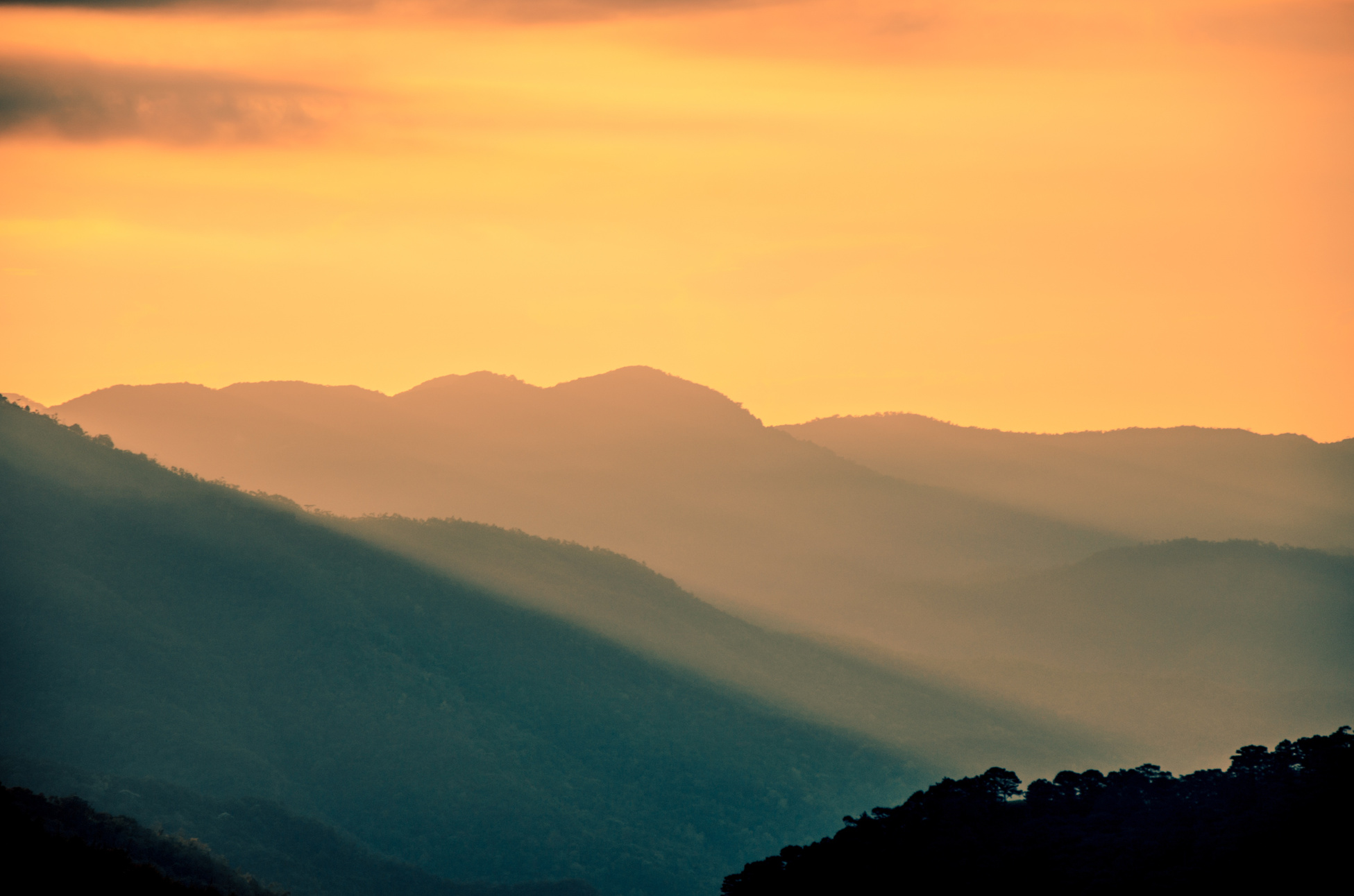 Twilight in the Mountains